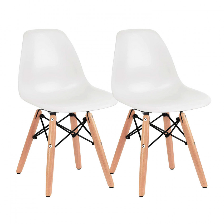 Pack 2 Sillas de Dormitorio Infantiles 35x30.5x57.5cm Thinia Home Mobiliario Infantil 1 Pack 2 Sillas de Dormitorio Infantiles 35x30.5x57.5cm Thinia Home Mobiliario Infantil 1