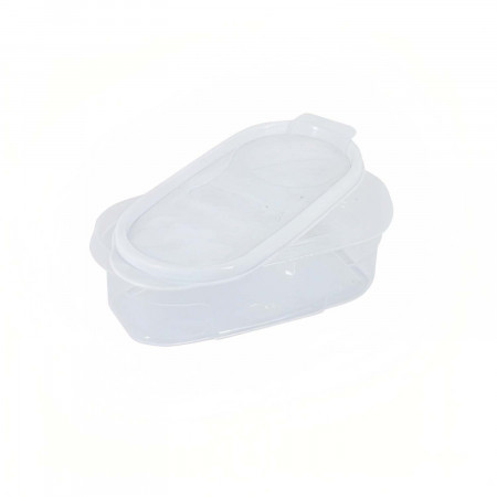 Bote con Tapa Dispensadora 0.6L Blanco 20x9.5x6cm 7house Accesorios de Cocina 3 Bote con Tapa Dispensadora 0.6L Blanco 20x9.5x6cm 7house Accesorios de Cocina 3