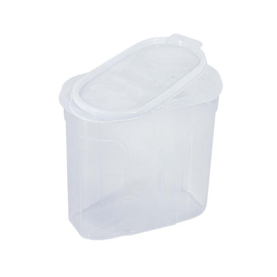 Bote con Tapa Dispensadora 1.7L Blanco 20x9.5x17.5cm 7house Accesorios de Cocina 3