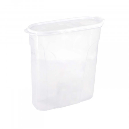 Bote con Tapa Dispensadora 4L Blanco 25.5x10.5x26.5cm 7house Accesorios de Cocina 1