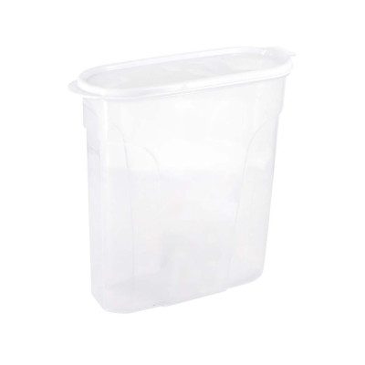Bote con Tapa Dispensadora 4L Blanco 25.5x10.5x26.5cm 7house Accesorios de Cocina 1