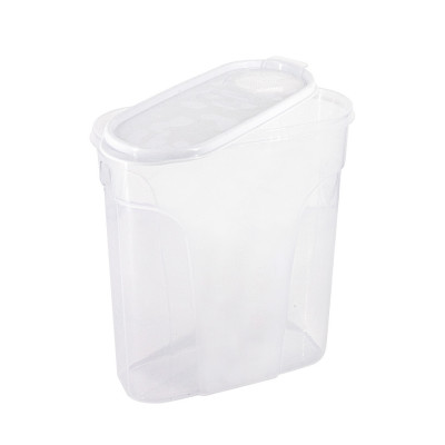 Bote con Tapa Dispensadora 4L Blanco 25.5x10.5x26.5cm 7house Accesorios de Cocina 3