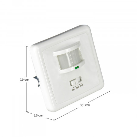 Interruptor con Sensor Infrarrojo de Movimiento y Sensor Crepuscular 7hSevenOn Home Enchufes Inteligentes 3 Interruptor con Sensor Infrarrojo de Movimiento y Sensor Crepuscular 7hSevenOn Home Enchufes Inteligentes 3