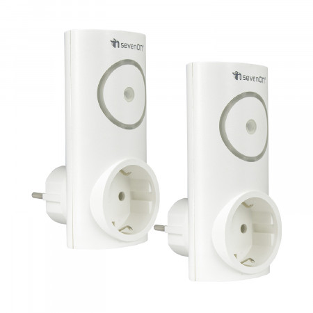 Pack 2 Enchufes Inteligentes WiFi Controladores de Aire Acondicionado vía Smartphone/APP 7hSevenOn Home Enchufes Inteligentes 1