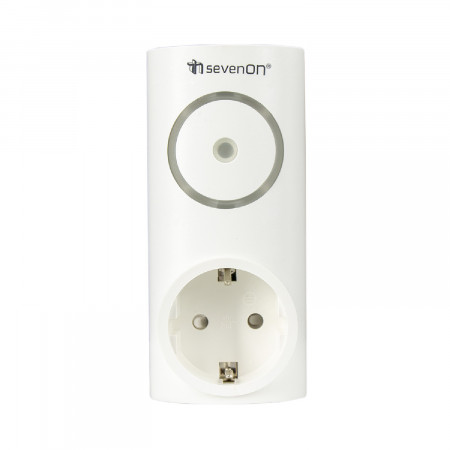 Pack 2 Enchufes Inteligentes WiFi Controladores de Aire Acondicionado vía Smartphone/APP 7hSevenOn Home Enchufes Inteligentes 2