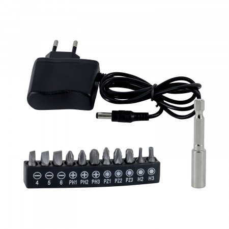 Atornillador Reversible de Batería 3,6V Ni-Cd con 11 puntas Nine&One Herramientas 5 Atornillador Reversible de Batería 3,6V Ni-Cd con 11 puntas Nine&One Herramientas 5