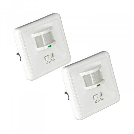 Pack 2 Interruptores con Sensor Infrarrojo de Movimiento y Sensor Crepuscular 7hSevenOn Home Enchufes Inteligentes 1