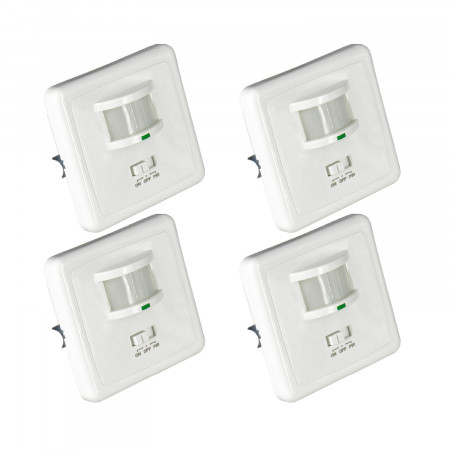 Pack 4 Interruptores con Sensor Infrarrojo de Movimiento y Sensor Crepuscular 7hSevenOn Home Enchufes Inteligentes 1
