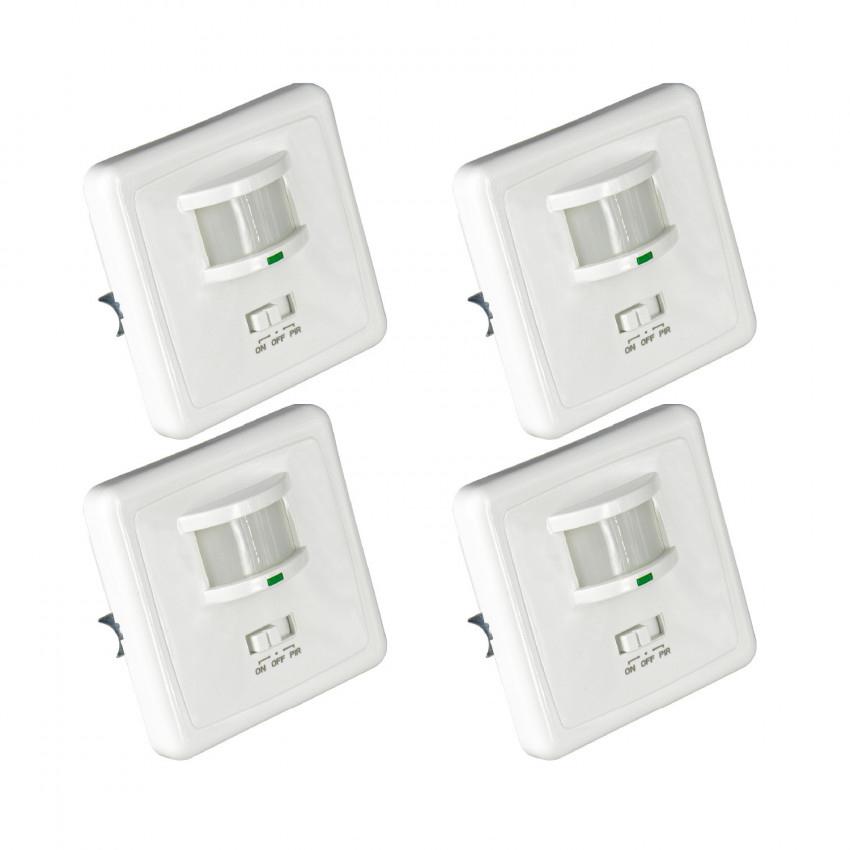Pack 4 Interruptores con Sensor Infrarrojo de Movimiento y Sensor Crepuscular 7hSevenOn Home Enchufes Inteligentes 1 Pack 4 Interruptores con Sensor Infrarrojo de Movimiento y Sensor Crepuscular 7hSevenOn Home Enchufes Inteligentes 1
