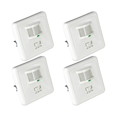 Pack 4 Interruptores con Sensor Infrarrojo de Movimiento y Sensor Crepuscular 7hSevenOn Home Enchufes Inteligentes 1