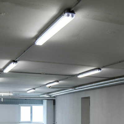 Ecrã LED integrado 18W 1440lm à prova de água IP65 6000K 50000H Eilen Ecrãs e faixas LED 5