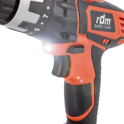 Taladro Atornillador 550rpm de Batería 14,4V Ni-MH RDM Quality Tools Herramientas 2