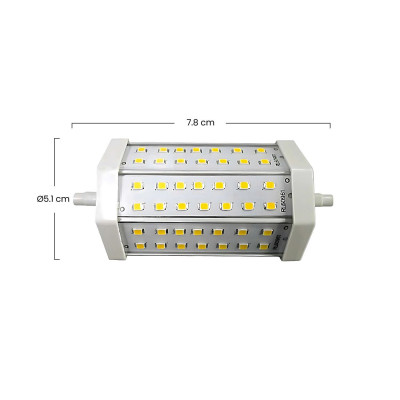 Bombilla LED Tubo R7S 9W Equi.60W 806lm 4000K 25000H
 7hSevenOn Bombillas LED 3