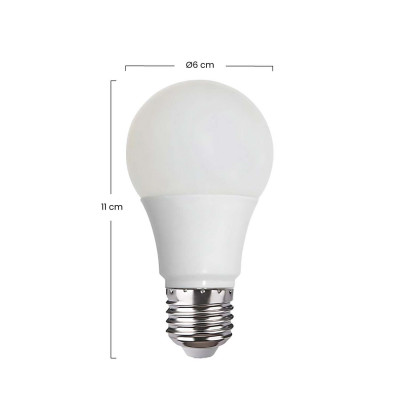 Bombilla LED Estándar Antimosquitos E27 5W Equi.25W 220lm 3000K 25000H
 7hSevenOn Antimosquitos 3