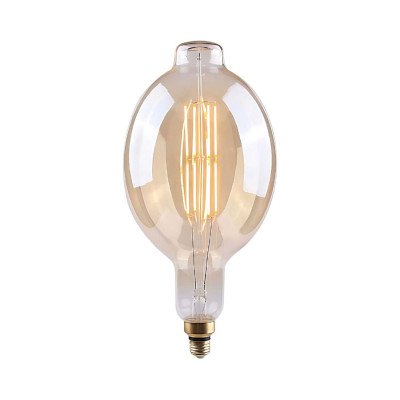 Bombilla LED Gigante E27 8W Equi.40W 500lm Regulable 2100K Gold 15000H
 7hSevenOn Vintage Bombillas LED 1