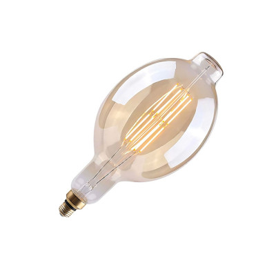 Bombilla LED Gigante E27 8W Equi.40W 500lm Regulable 2100K Gold 15000H
 7hSevenOn Vintage Bombillas LED 2