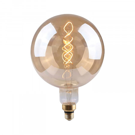 Bombilla LED Globo Gigante E27 4W Equi.28W 280lm Regulable 2100K Transparente 25000H
 7hSevenOn Vintage Bombillas LED 1