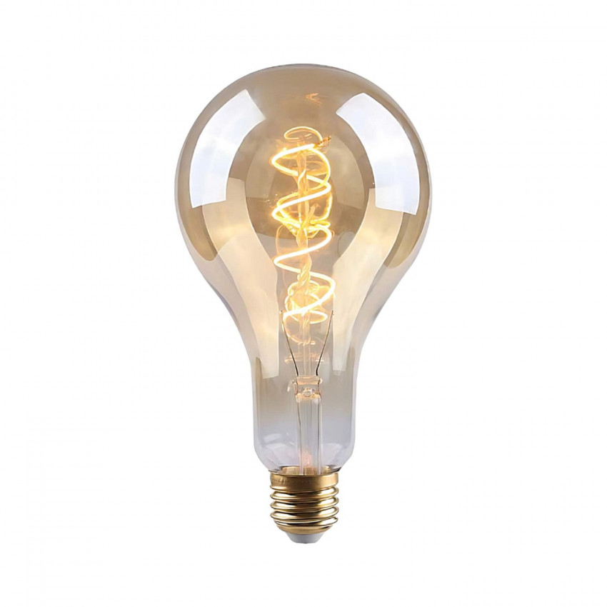 Lâmpada LED E27 Gota E27 4W Equi.17W 160lm Regulável 2100K Ouro 15000H 7hSevenOn Vintage Lâmpadas LED 1