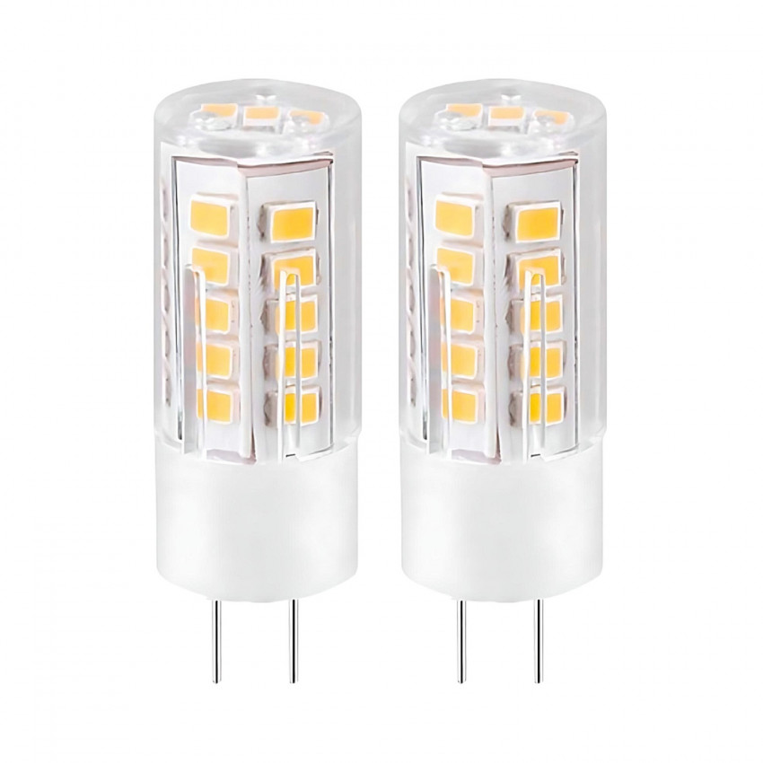 Pack 2 Bombillas LED Bipin G4 3W Equi.25W 249lm 3000K 25000H
 7hSevenOn Bombillas LED 1