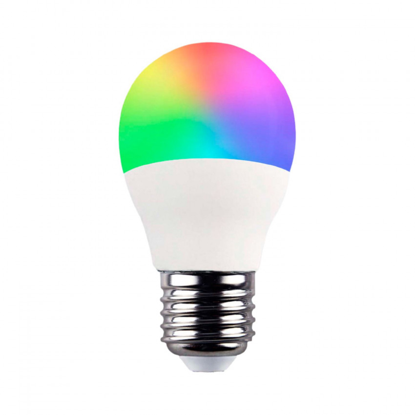 Bombilla LED Esférica Smart WiFi E27 5W Equi.35W 450lm RGBWW Regulable vía Smartphone/APP 25000H 7hSevenOn Premium Bombillas Int Bombilla LED Esférica Smart WiFi E27 5W Equi.35W 450lm RGBWW Regulable vía Smartphone/APP 25000H 7hSevenOn Premium Bombillas Int