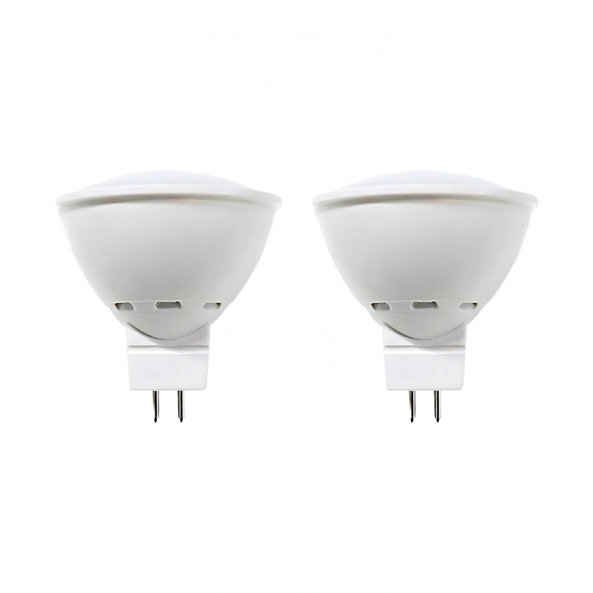 Pack 2 Bombillas LED Spotlight GU5.3 6W Equi.50W 540lm 25000H 7hSevenOn Premium Bombillas LED 1 Pack 2 Bombillas LED Spotlight GU5.3 6W Equi.50W 540lm 25000H 7hSevenOn Premium Bombillas LED 1
