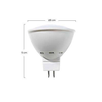 Pack 2 Bombillas LED Spotlight GU5.3 6W Equi.50W 540lm 25000H 7hSevenOn Premium Bombillas LED 3