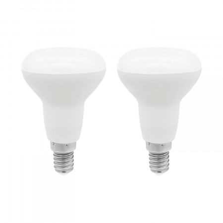 Pack 2 Bombillas LED Reflectora E27 9W Equi.60W 806lm 25000H 7hSevenOn Premium Bombillas LED 1