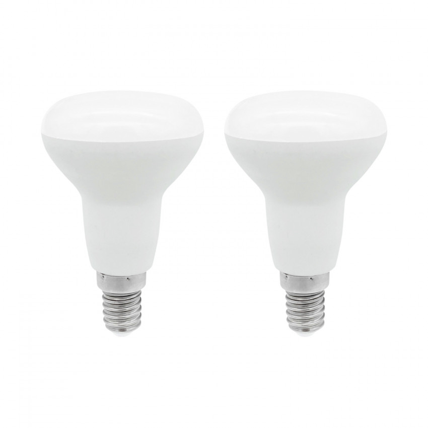 Pack 2 Bombillas LED Reflectora E27 9W Equi.60W 806lm 25000H 7hSevenOn Premium Bombillas LED 1 Pack 2 Bombillas LED Reflectora E27 9W Equi.60W 806lm 25000H 7hSevenOn Premium Bombillas LED 1