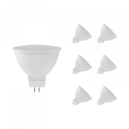 Pack 6 Bombillas LED GU5.3 Spotlight 8W Equi.60W 700lm Raydan Home Bombillas LED 1