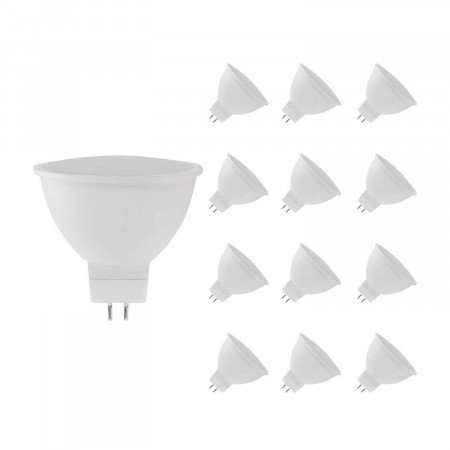 Pack 12 Bombillas LED GU5.3 Spotlight 8W Equi.60W 700lm Raydan Home Bombillas LED 1
