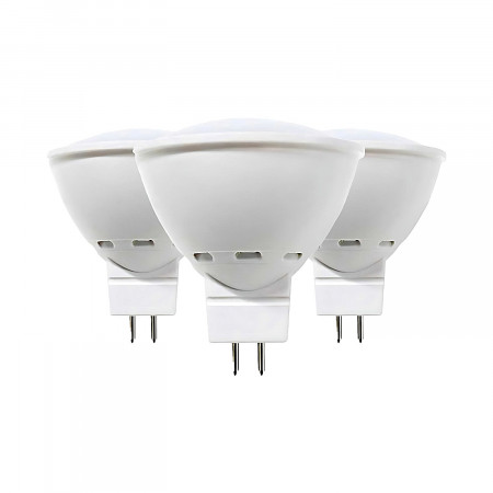 Pack 3 Bombillas LED Spotlight GU5.3 6W Equi.50W 540lm 3000K 15000H Primer Leader Bombillas LED 1