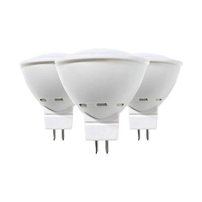 Pack 3 Bombillas LED Spotlight GU5.3 6W Equi.50W 540lm 3000K 15000H Primer Leader Bombillas LED 1