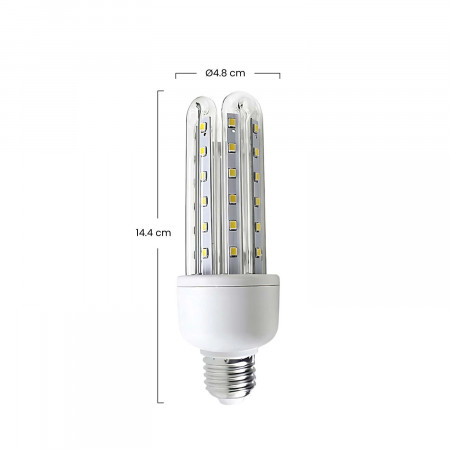 Bombilla LED 4U E27 11W Equi.75W 1055lm 4000K 25000H 7hSevenOn Premium Bombillas LED 3 Bombilla LED 4U E27 11W Equi.75W 1055lm 4000K 25000H 7hSevenOn Premium Bombillas LED 3