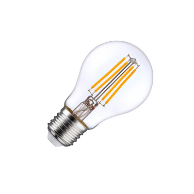 Pack 2 Bombillas LED Filamento Estándar E27 8W Equi.60W 806lm 2700K 25000H 7hSevenOn Premium Bombillas LED 2