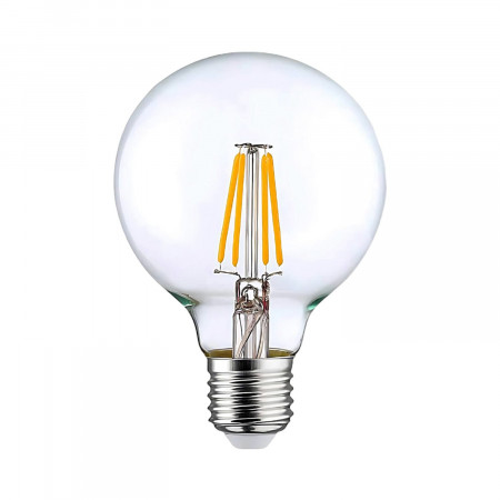 Bombilla LED Filamento Globo E27 8W Equi.60W 806lm 3000K 25000H 7hSevenOn Premium Bombillas LED 1