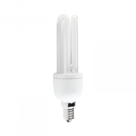 Bombilla CFL Bajo Consumo Mini 3U E14 15W 900lm 2700K 7hSevenOn Iluminación Bajo Consumo 1