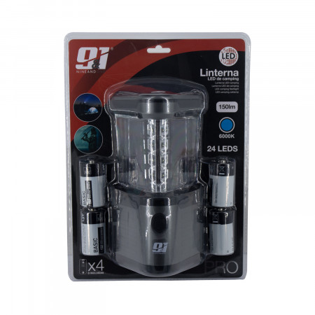 Linterna LED de Camping y 4 Pilas LR20-D Incluidas 7hSevenOn Deco Linternas 6 Linterna LED de Camping y 4 Pilas LR20-D Incluidas 7hSevenOn Deco Linternas 6