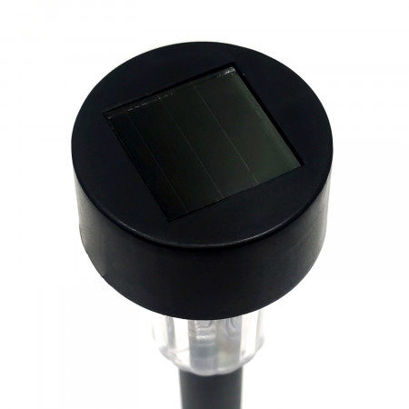 Baliza Solar LED Exterior Crepuscular Negra 6000K 7hSevenOn Outdoor Iluminación Solar 2