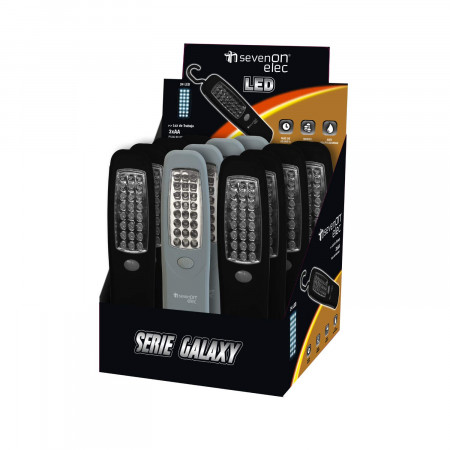 Linterna LED de Trabajo Flash Light 24 LEDs Alargada 7hSevenOn Deco Linternas 6 Linterna LED de Trabajo Flash Light 24 LEDs Alargada 7hSevenOn Deco Linternas 6