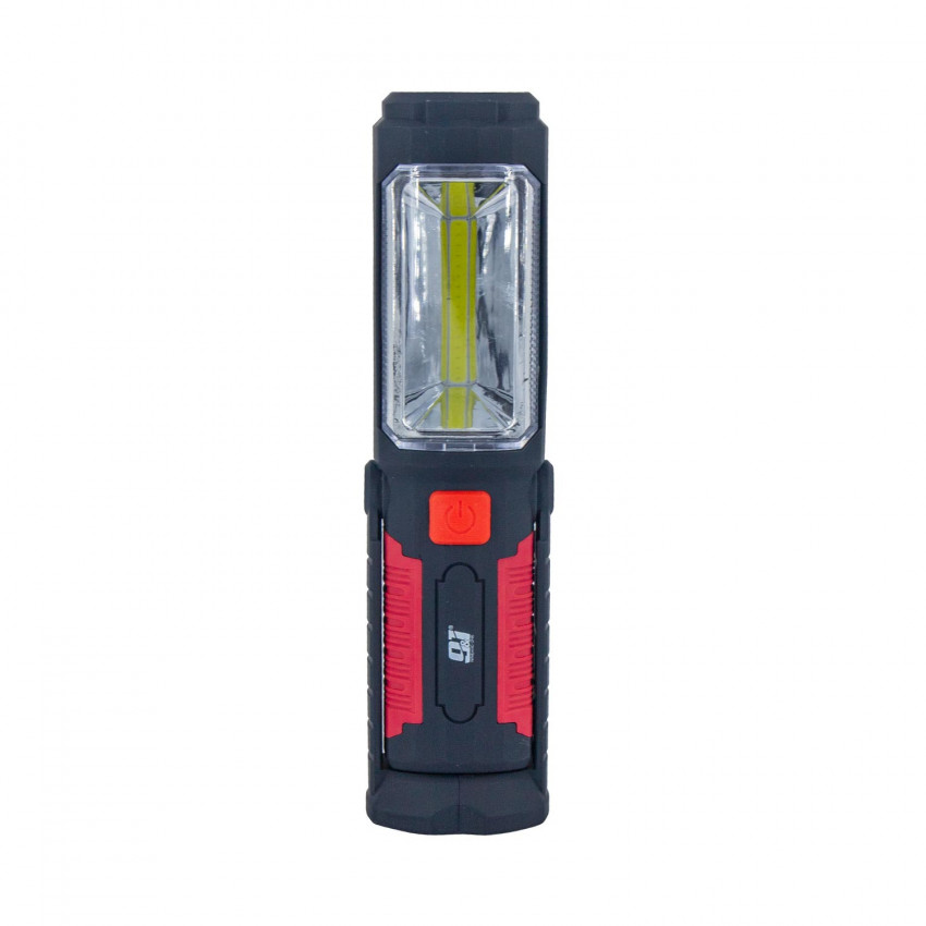 Linterna LED de Trabajo Plegable con 2 Modos de Iluminación Negro/Naranja 6000K 25000H 7hSevenOn Deco Linternas 1 Linterna LED de Trabajo Plegable con 2 Modos de Iluminación Negro/Naranja 6000K 25000H 7hSevenOn Deco Linternas 1