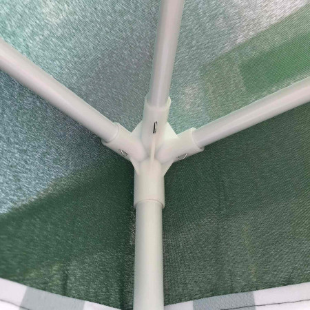Gazebo Cenador Metálico con Tela y Volantes Verde/Blanco 295x295x245cm 7house Pérgolas y Cenadores de Metal 3 Gazebo Cenador Metálico con Tela y Volantes Verde/Blanco 295x295x245cm 7house Pérgolas y Cenadores de Metal 3