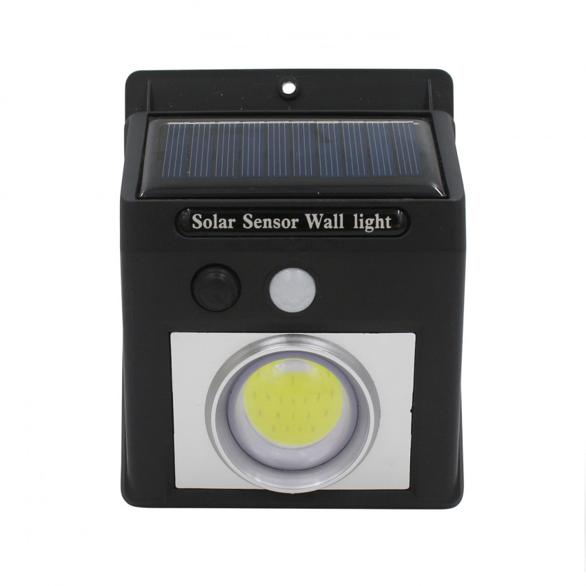 Aplique de Pared Solar LED con Sensor Crepuscular y Movimiento Negro 7500K 20000H 7hSevenOn Apliques de Exterior 1 Aplique de Pared Solar LED con Sensor Crepuscular y Movimiento Negro 7500K 20000H 7hSevenOn Apliques de Exterior 1