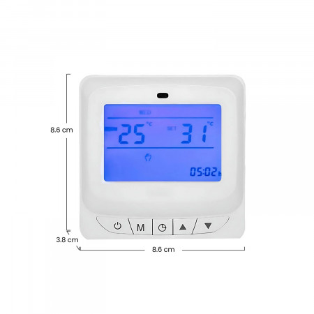 Termostato Digital Programable 7hSevenOn Elec Termostatos WIFI 3