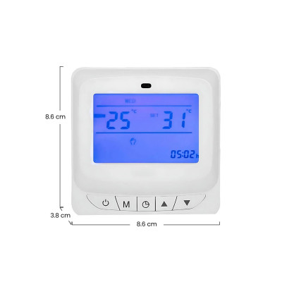 Termostato Digital Programable 7hSevenOn Elec Termostatos WIFI 3