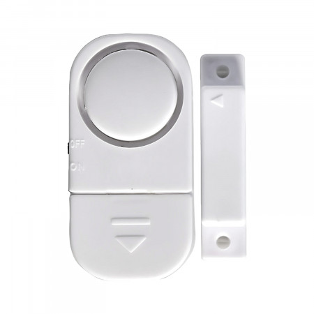 Pack 2 Alarmas para Puertas y Ventanas con 6 Pilas LR44 Incluidas Blanco Nine&One Cámaras y Sensores 2 Pack 2 Alarmas para Puertas y Ventanas con 6 Pilas LR44 Incluidas Blanco Nine&One Cámaras y Sensores 2