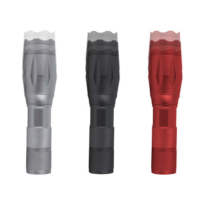 Linterna LED Extensible Militar con Zoom y 5 Modos De Iluminación Colores Surtidos 6000K 25000H 7hSevenOn Elec Linternas 5