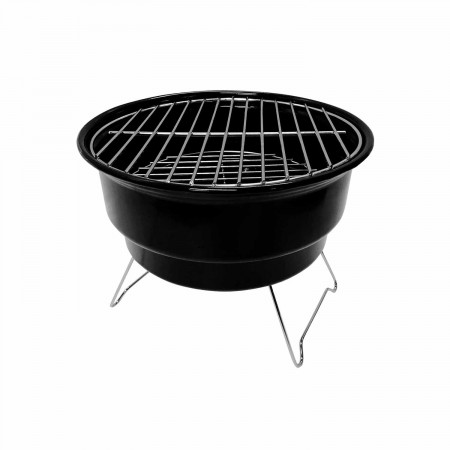 Barbacoa de Carbón con Bolsa Isotérmica Marjal Negro Ø26,5x22,5cm O91 Barbacoas 1