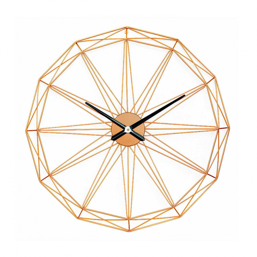 Reloj de Pared Moderno Dorado Ø80cm O91 Relojes de Pared 1 Reloj de Pared Moderno Dorado Ø80cm O91 Relojes de Pared 1