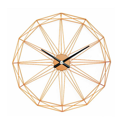 Reloj de Pared Moderno Dorado Ø80cm O91 Relojes de Pared 1