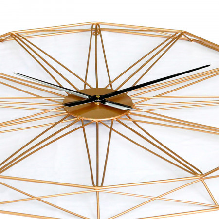 Reloj de Pared Moderno Dorado Ø80cm O91 Relojes de Pared 2 Reloj de Pared Moderno Dorado Ø80cm O91 Relojes de Pared 2